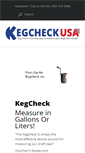 Mobile Screenshot of kegcheckusa.com